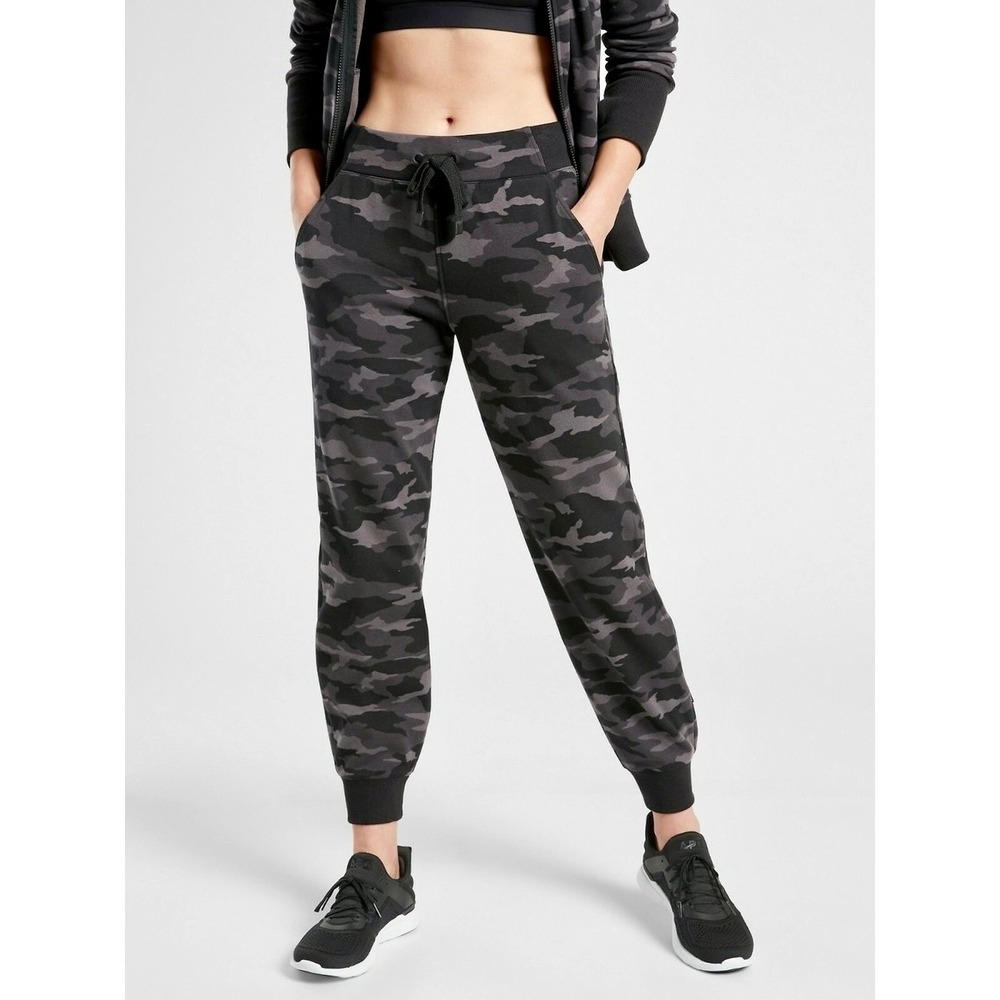 Athleta Triumph Joggersβ Black Camo Lux Women's Large